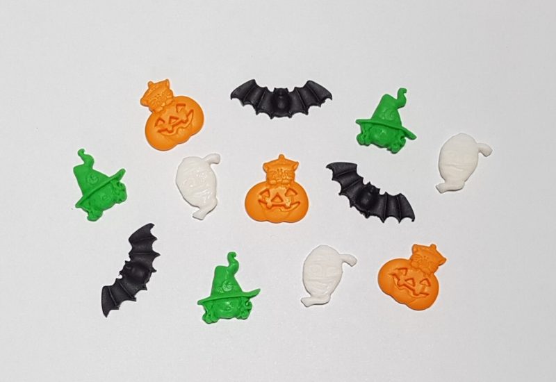 Halloween Sugar Icing Fondant Edible Cupcake Toppers Cake Decorations — photo 1